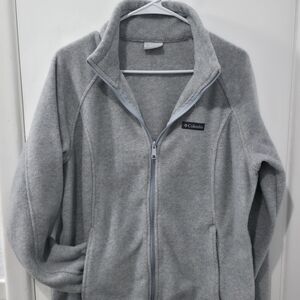 Columbia Gray Fleece Jacket